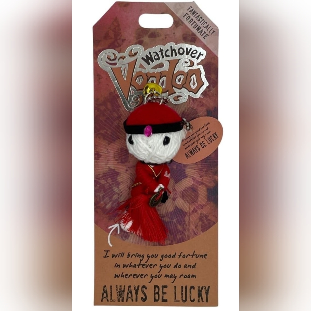 Watchover Voodoo Doll Always Be Lucky Keychain Bag Charm